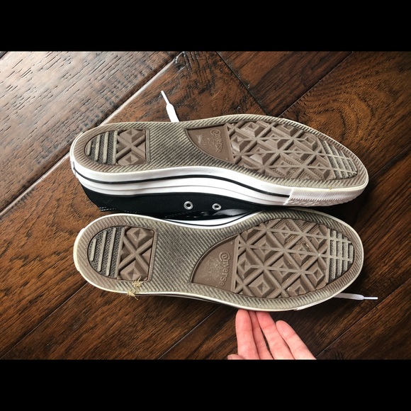 Black Converse-Worn once! - Picture 4 of 7